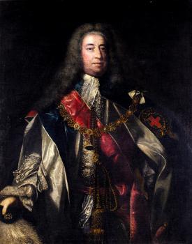 Joshua Reynolds : Portrait Of Lionel Sackville 1st Duke Of Dorset